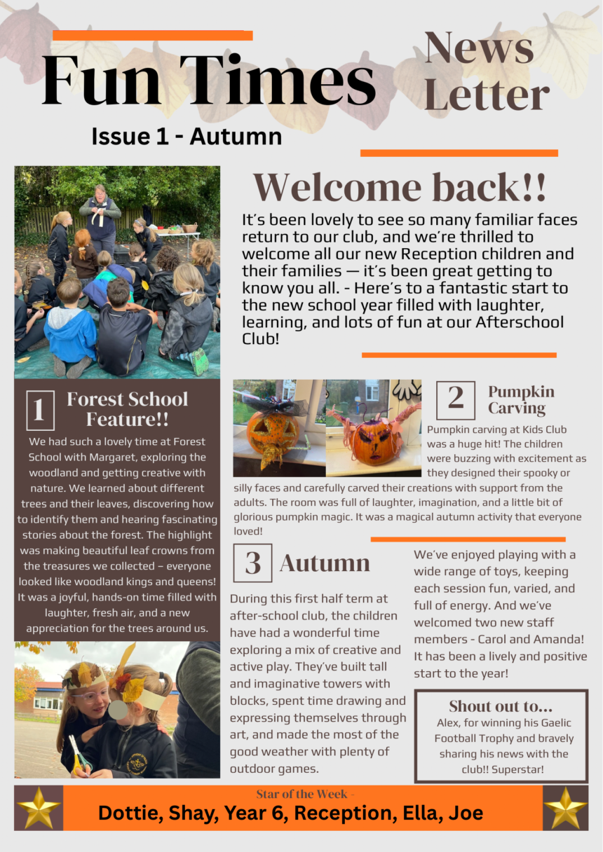 Newsletter Autumn 2025